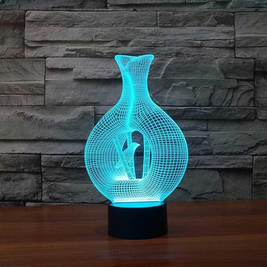 Bamboo 3D Illusion Lamp
