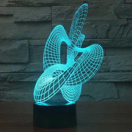Artistic 3D Illusion Lamp