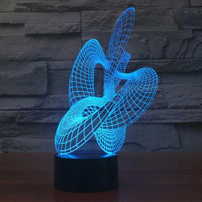 Artistic 3D Illusion Lamp