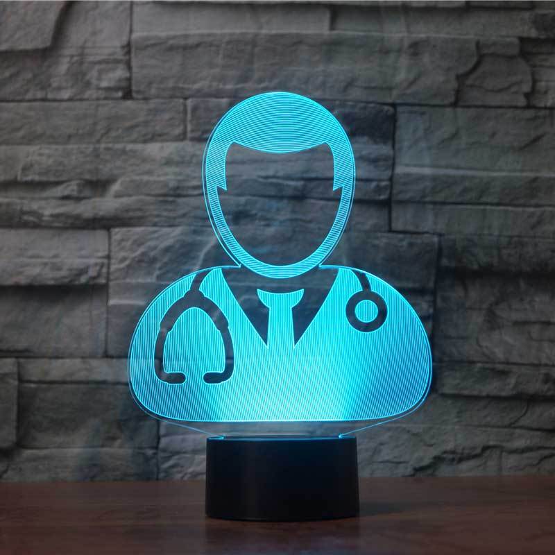 Doctor 3D Illusion Lamp