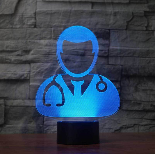 Doctor 3D Illusion Lamp